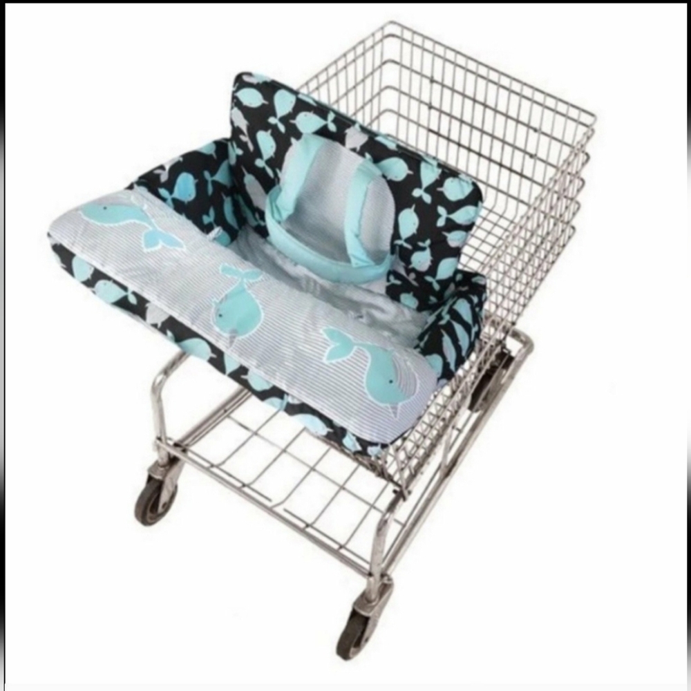 Whale Pattern Shopping Cart Cover